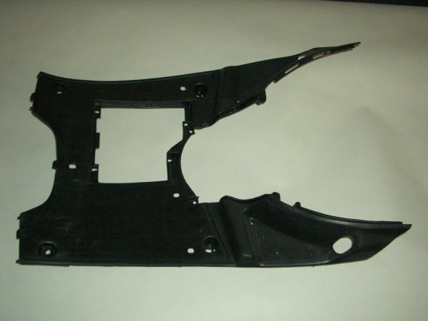 Black Plastic Scooter Floorboard GMI 104-148